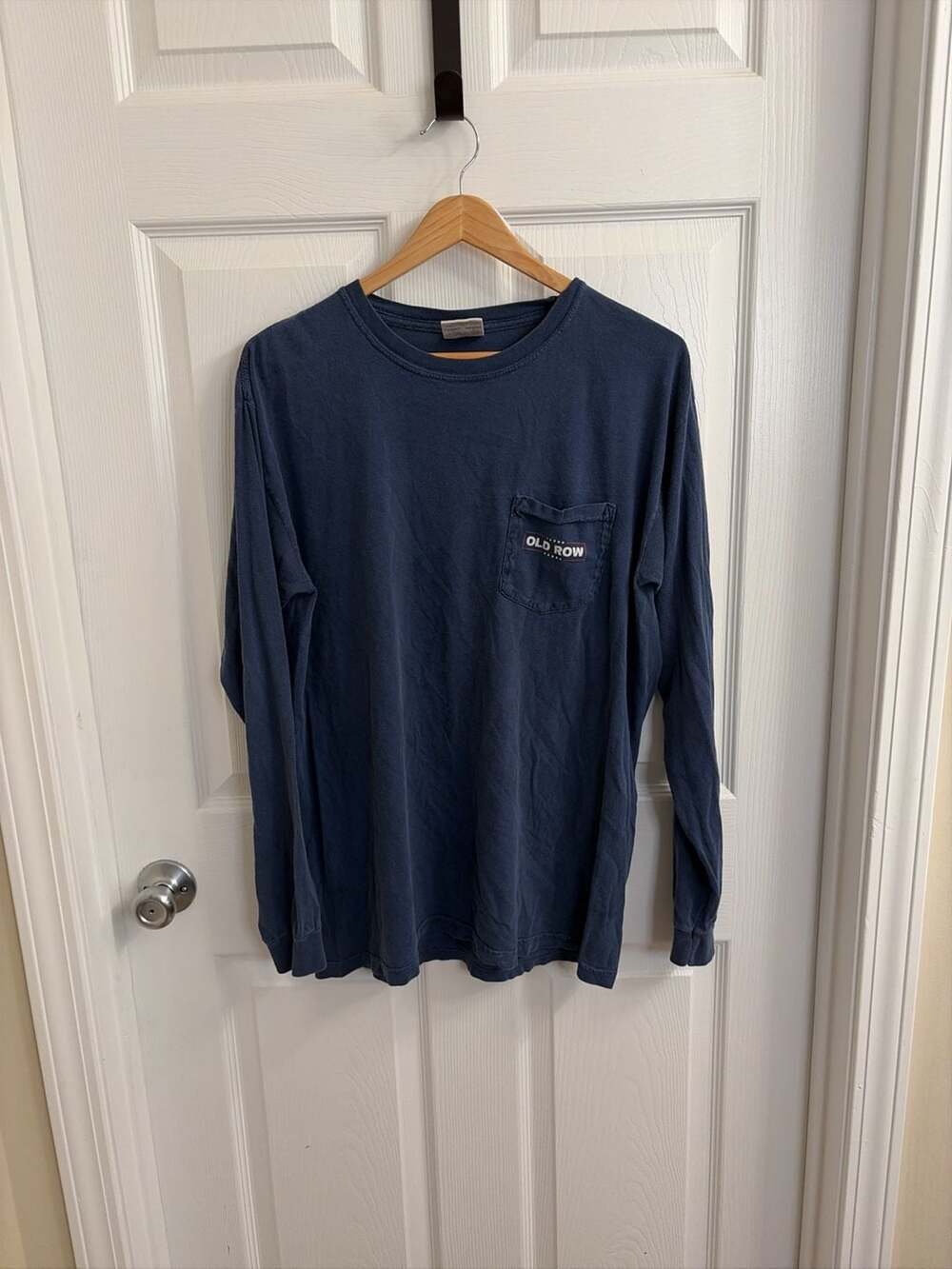 Old Row Comfort Colors Make America Rad Again Long Sleeve Pocket T-Shirt Size XL